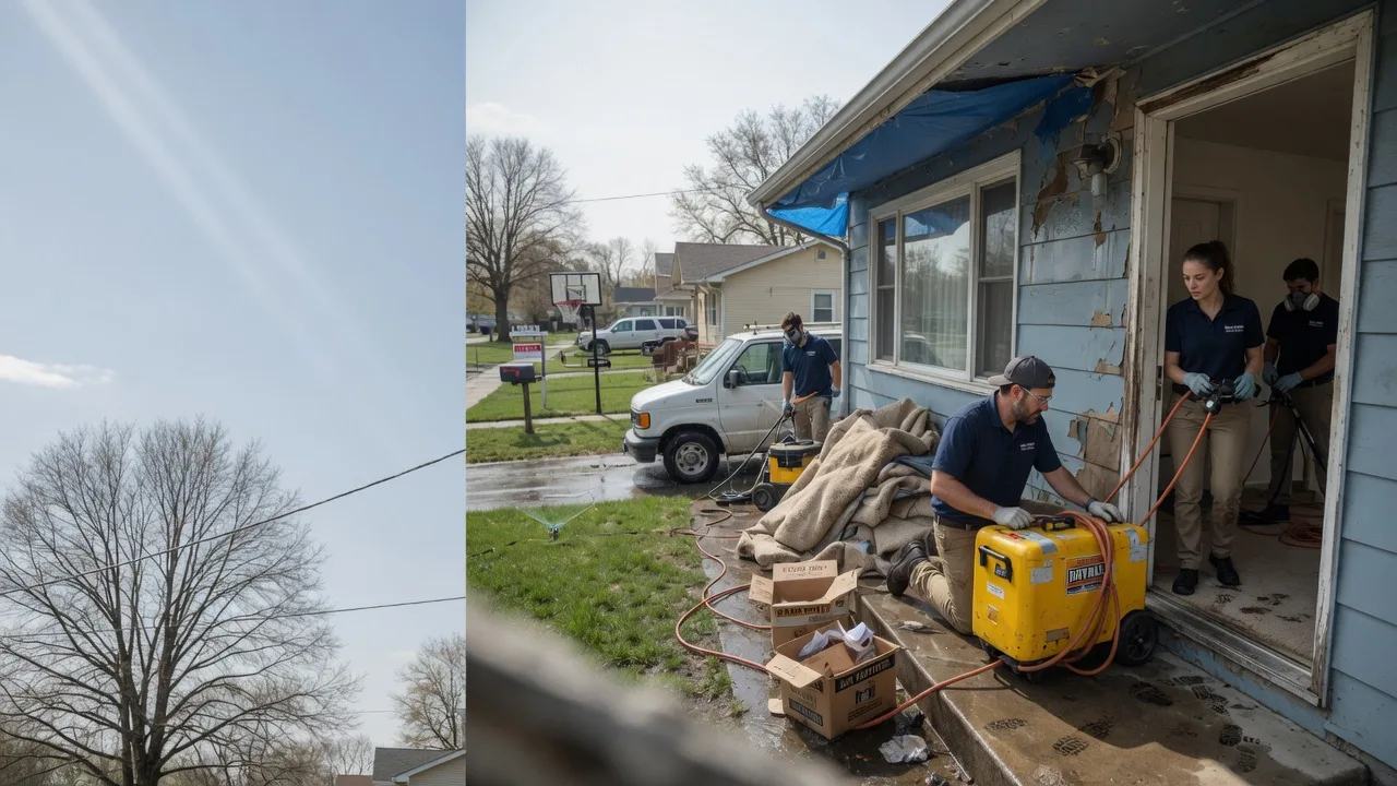 Basement Flood Cleanup in Sweet Home, OR near me